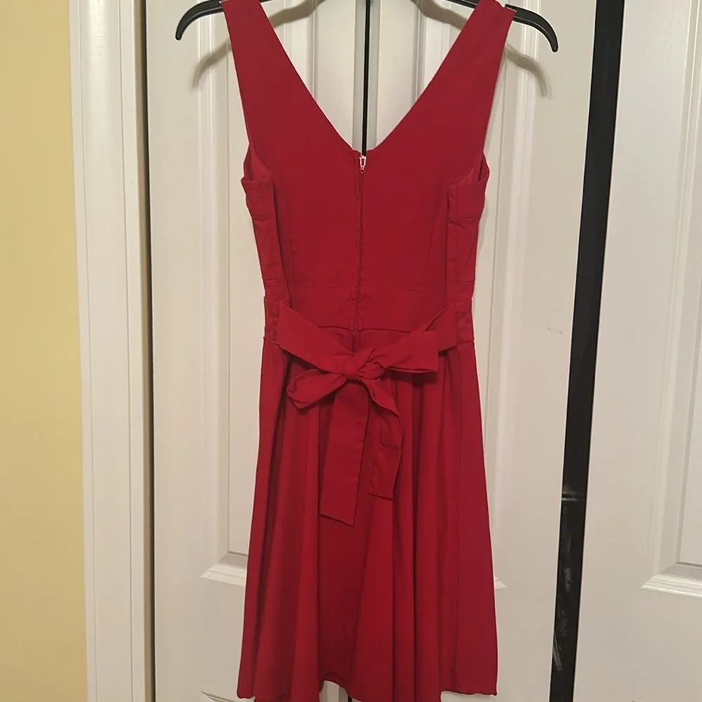 Hot Topic Red Sleeveless Mini Dress